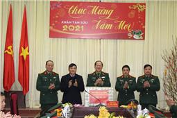 Thượng tướng Bế Xuân Trường thăm và chúc tết các đơn vị LLVT và huyện Bảo Lạc, tỉnh Cao Bằng
